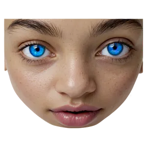 Expressive Blue Eyes Png 06122024 PNG image