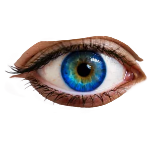 Expressive Blue Eyes Png 06122024 PNG image