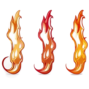 Expressive Flame Cartoon Png Ima60 PNG image