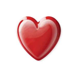 Expressive Red Heart Emoji Png 06262024 PNG image