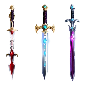 Exquisite Diamond Sword Png 05252024 PNG image