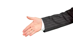 Extended Handin Suit Offering Gesture