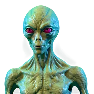 Extraterrestrial Alien Being PNG 88