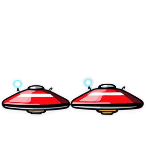 Extraterrestrial Flying Saucer Fleet PNG Kic78 PNG