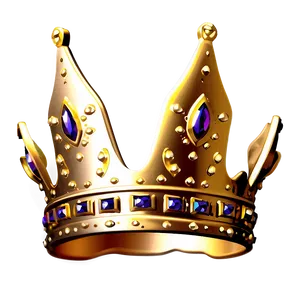 Extravagant Golden Crown PNG Cjs1 PNG