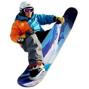 Extreme Snowboarding PNG 05242024