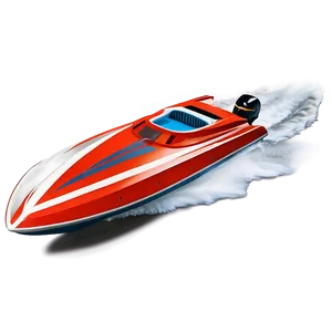Extreme Speed Boat PNG Lck81