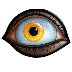 Eye Emoji Graphic Png Pmw10 PNG image