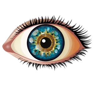 Eye Illustration Transparent Png 05262024 PNG image