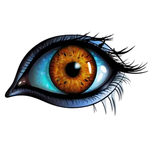 Eye Silhouette Logo PNG Tof