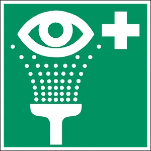 Eye Wash Station Sign PNG image