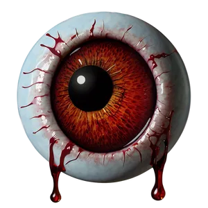 Eyeball With Blood Png 1 PNG image