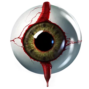 Eyeball With Blood Png Cnc PNG image