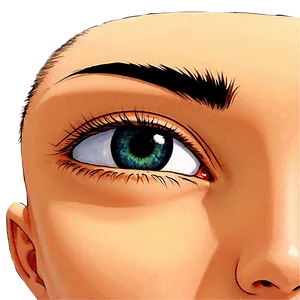 Eyebrows Anime Eyes Png Mut36 PNG image