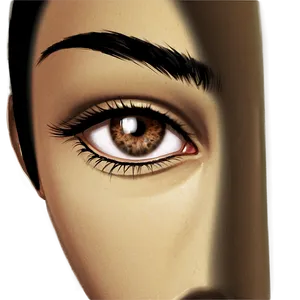 Eyebrows Anime Eyes Png Ycb PNG image