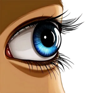 Eyelashes Anime Eyes Png 14 PNG image