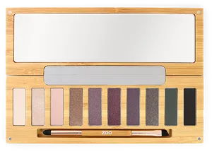 Eyeshadow Palette Wooden Case Beauty Product