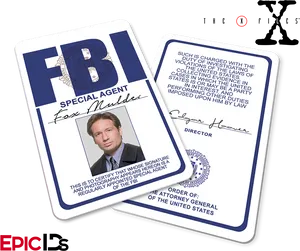 F B I Special Agent I D Cards PNG image