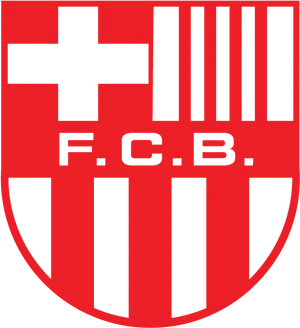 F C Barcelona Logo Redand Blue PNG image