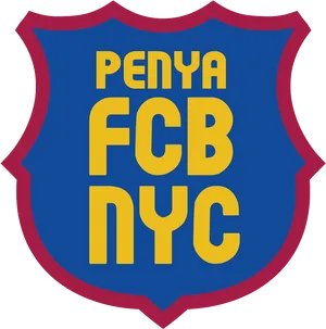 F C Barcelona N Y C Supporters Club Logo PNG image