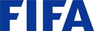 F I F A Logo Blue Background PNG image