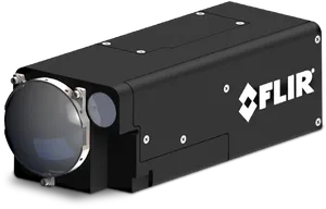 F L I R Laser Device Black Background PNG image