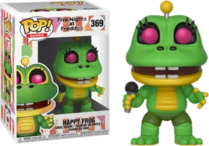 F N A F_ Happy_ Frog_ Funko_ Pop PNG image