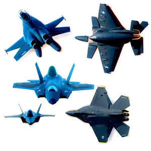 F35 Fighter Jet Formation PNG 06212024