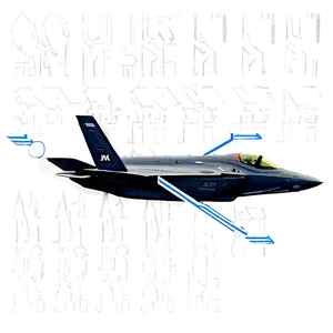 F35 Maneuvering Jet PNG Hlf PNG