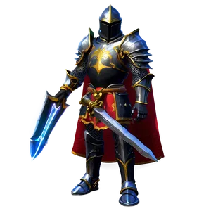 Fabled Black Knight PNG 13 PNG