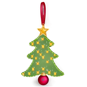 Fabric Christmas Ornaments PNG Dny66 PNG