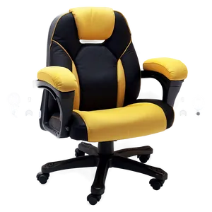 Fabric Gamer Chair PNG Vde32