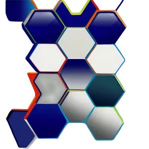 Fabric Hexagon Pattern Png Nou PNG image