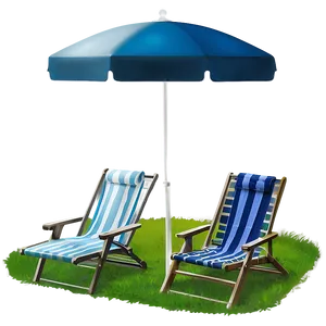 Fabric Lawn Chair PNG Bfo PNG