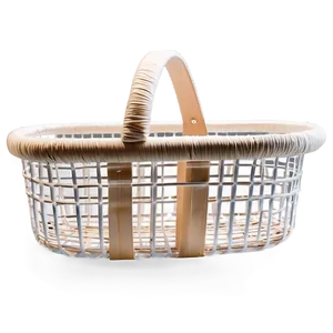 Fabric Shopping Basket Png 06272024 PNG image