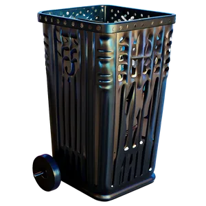 Fabric Trash Bin Preview PNG Pmv