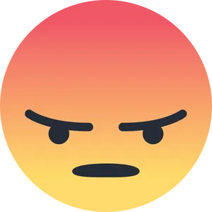 Facebook Angry Emoji PNG image