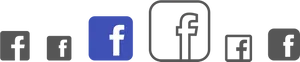 Facebook App Icons Array