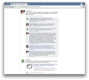 Facebook Crash Plan Support Interaction PNG