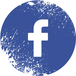 Facebook Icon Distressed Texture
