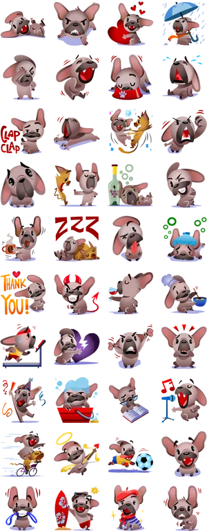 Facebook_ Koala_ Emoji_ Set PNG image