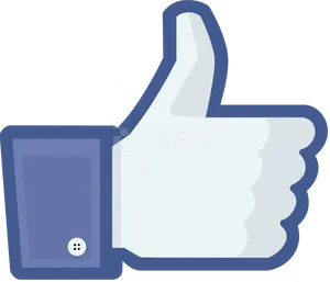Facebook Like Icon Transparent Background PNG image