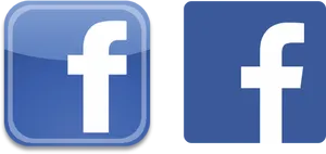Facebook Logo Comparison PNG image