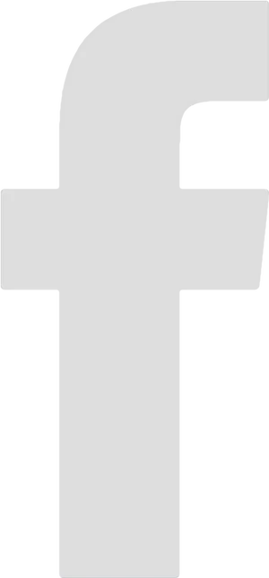 Facebook Logo Whiteon Black Background