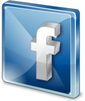 Facebook Logo3 D Icon