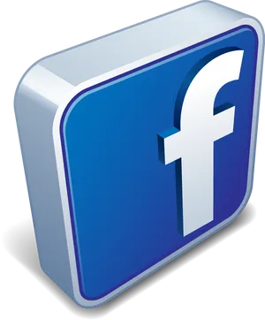 Facebook Logo3 D Icon