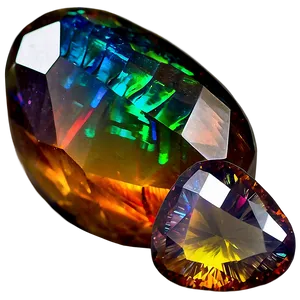 Faceted Opal Brilliance Png 06262024 PNG image