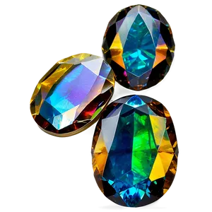 Faceted Opal Brilliance Png 70 PNG image