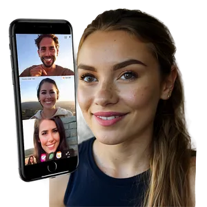 Facetime Call During Sunset PNG Tbk37 PNG