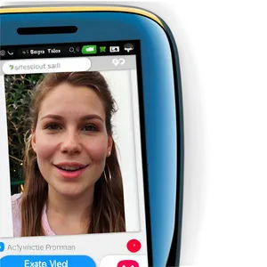 Facetime Call During Sunset PNG Yuf